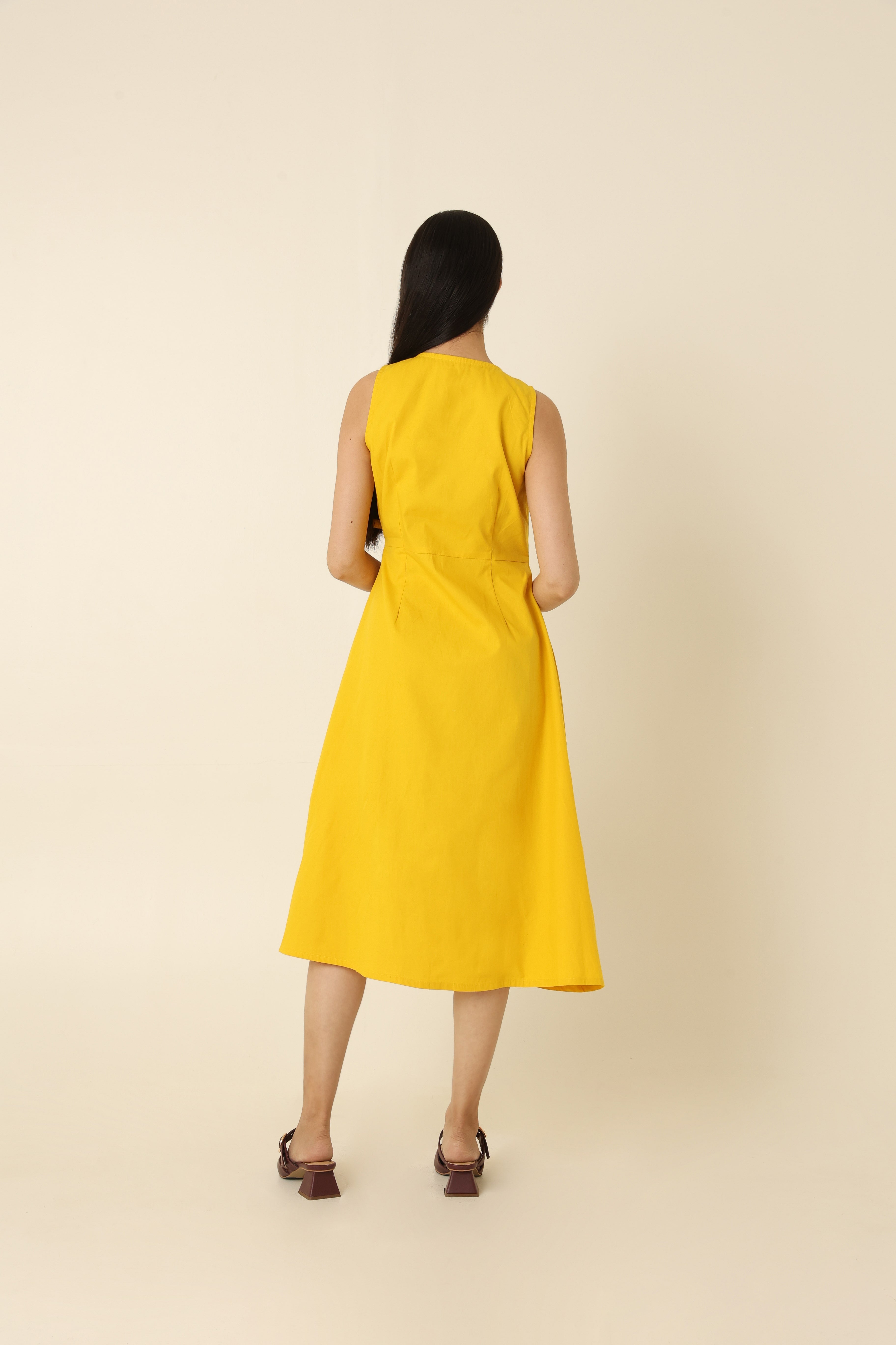 Bright side wrap-around dress - ODD LAMA